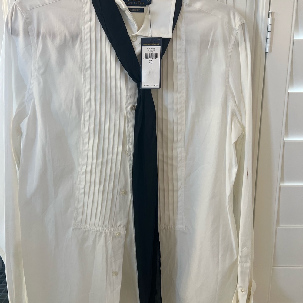 Ralph Lauren White and Black Dress Shirts